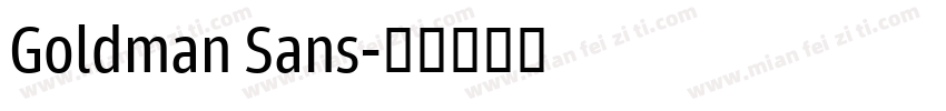 Goldman Sans字体转换